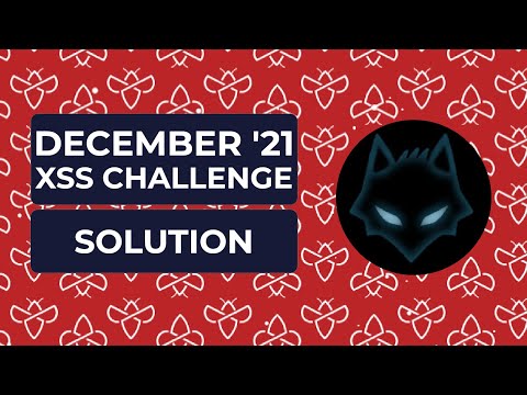 Homoglyph XSS?! Solution to December '21 XSS Challenge
